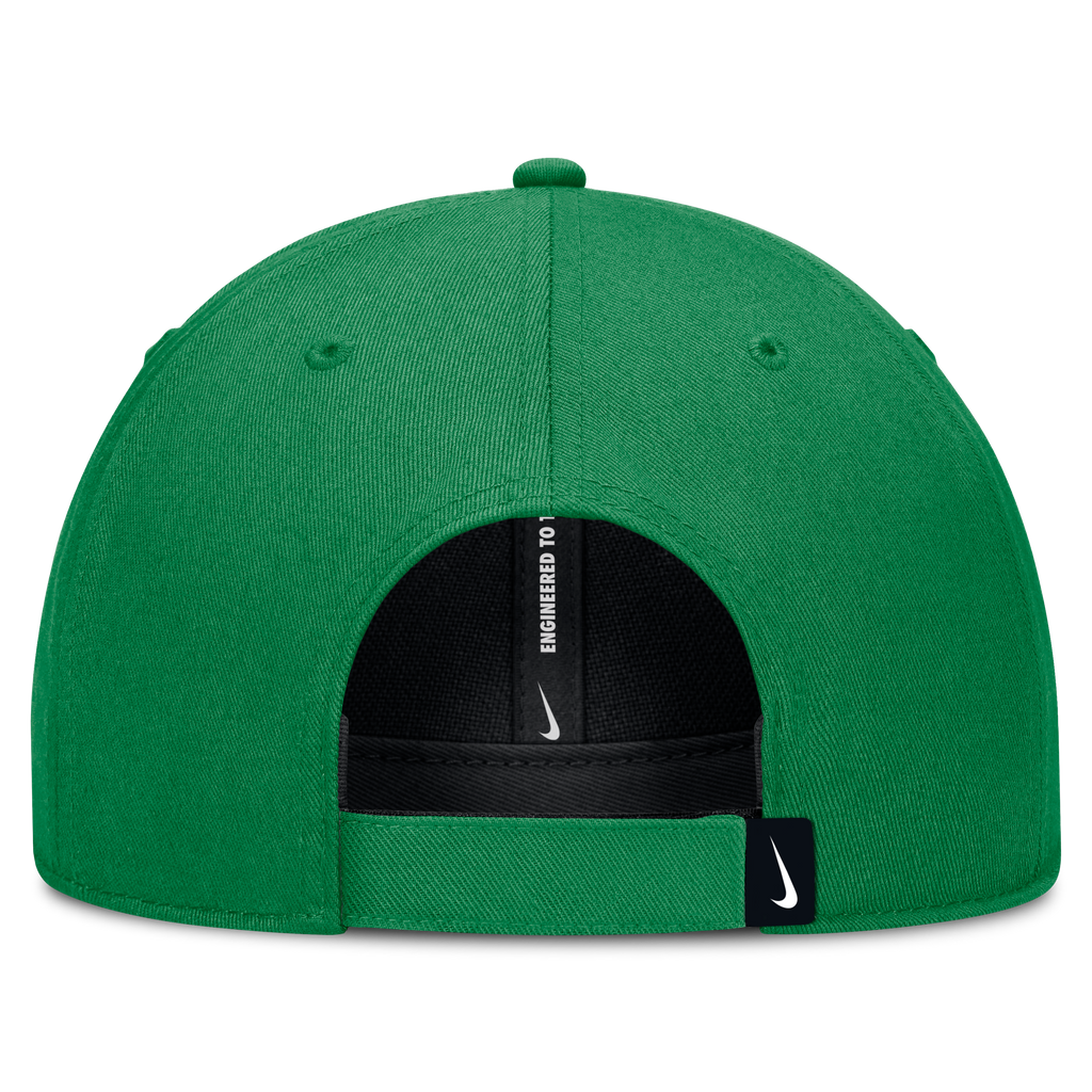 Oregon Ducks Nike Primetime Rise Adjustable Hat - Green product image 4, provided for visual reference and product detail