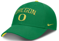 Oregon Ducks Nike Club Primetime Apple Green Adjustable Hat product image 1, provided for visual reference and product