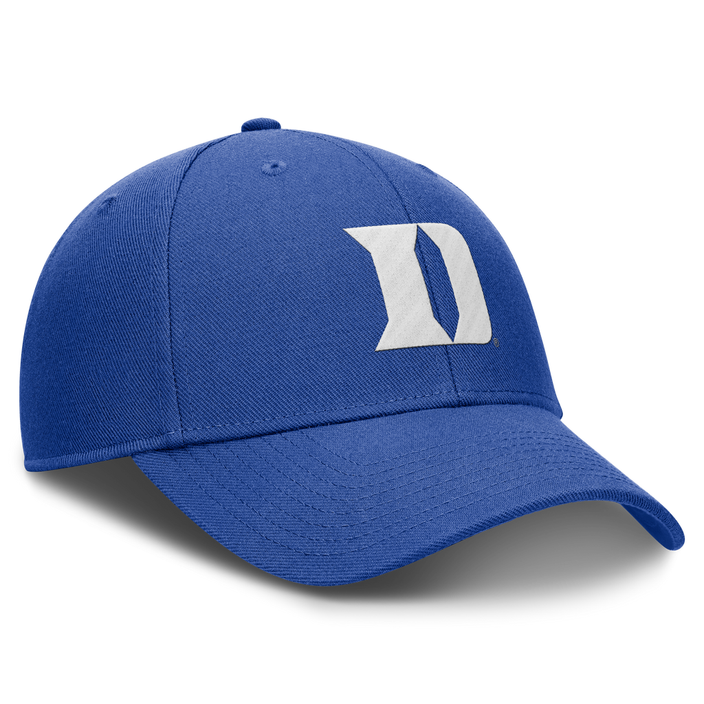 Duke Blue Devils Nike Blue Club Adjustable Hat product image 3, provided for visual reference and product detail review