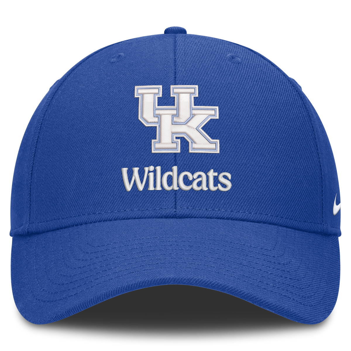 Kentucky Wildcats Nike Primetime Rise Adjustable Hat -Blue product image 2, provided for visual reference and product detail
