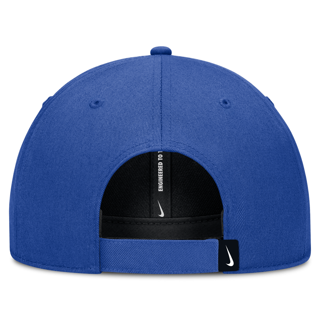Kentucky Wildcats Nike Primetime Rise Adjustable Hat -Blue product image 4, provided for visual reference and product detail