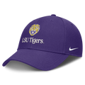 LSU Tigers Nike Primetime Rise Adjustable Hat -Purple product image 1, provided for visual reference and product detail
