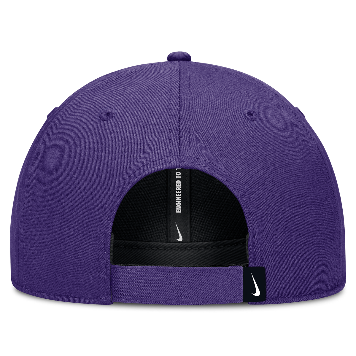 LSU Tigers Nike Primetime Rise Adjustable Hat -Purple product image 4, provided for visual reference and product detail