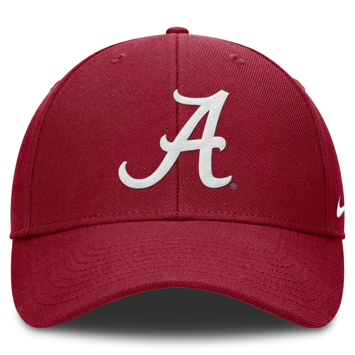 Alabama Crimson Tide Nike Crimson Club Adjustable Hat product image 2, provided for visual reference and product detail