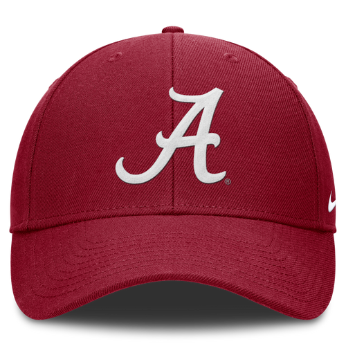 Alabama Crimson Tide Nike Crimson Club Adjustable Hat product image 2, provided for visual reference and product detail