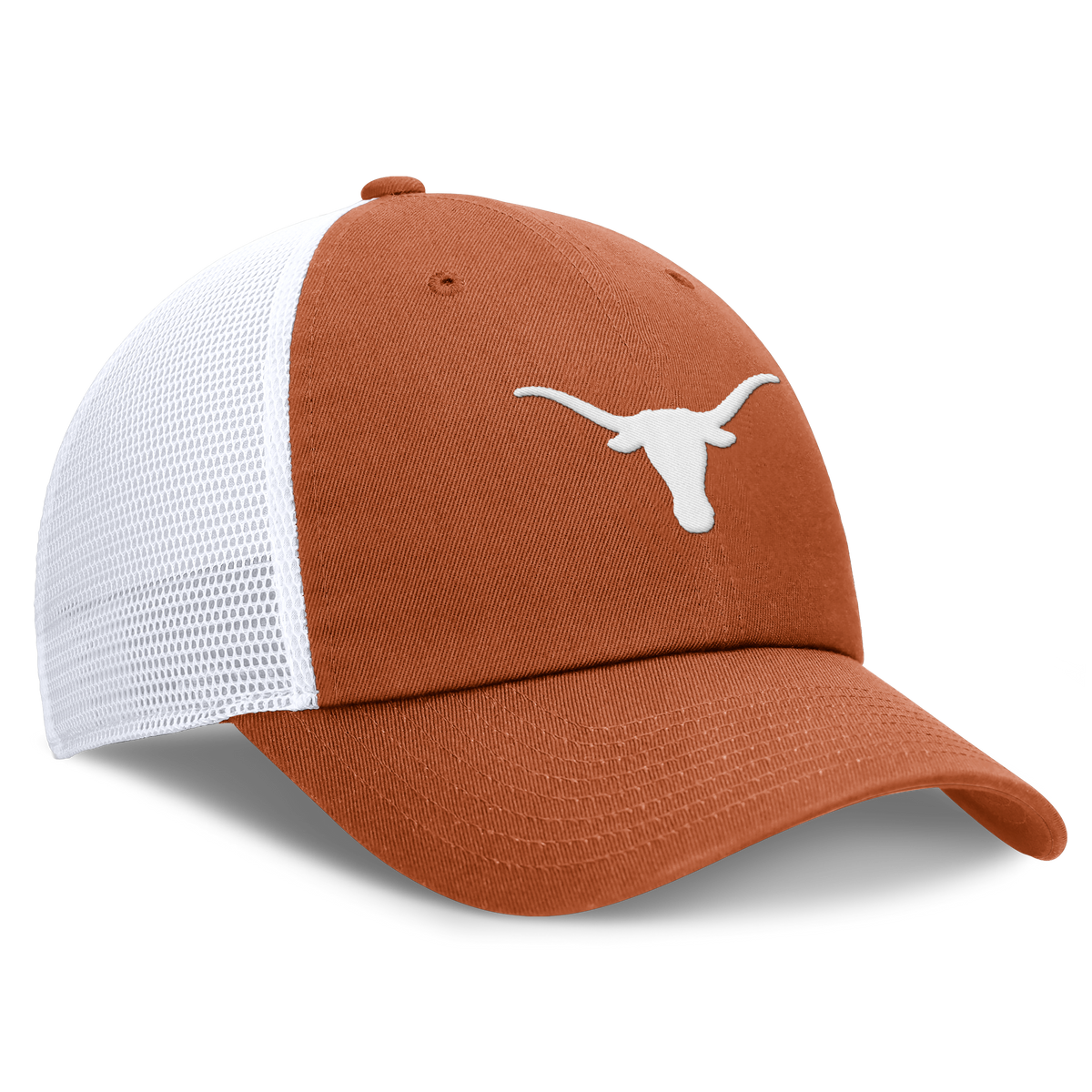 Texas Longhorns Nike Club Primetime Unstructured Trucker Cap for Men product image 3, provided for visual reference and