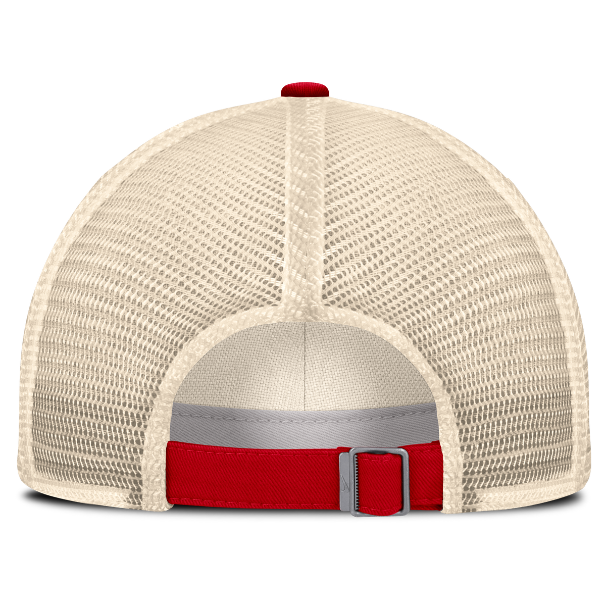 Ohio State Buckeyes Nike Club Primetime Unstructured Trucker Cap-Natural for Men product image 4, provided for visual