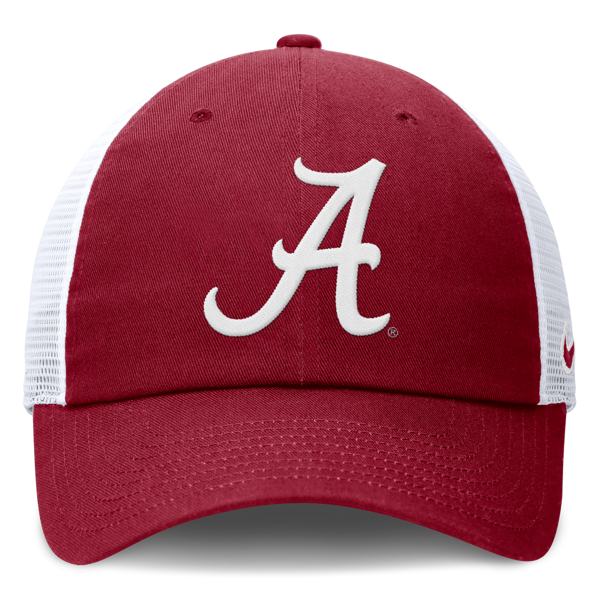 Alabama Crimson Tide Nike Club Primetime Unstructured Trucker Cap for Men product image 2, provided for visual reference and