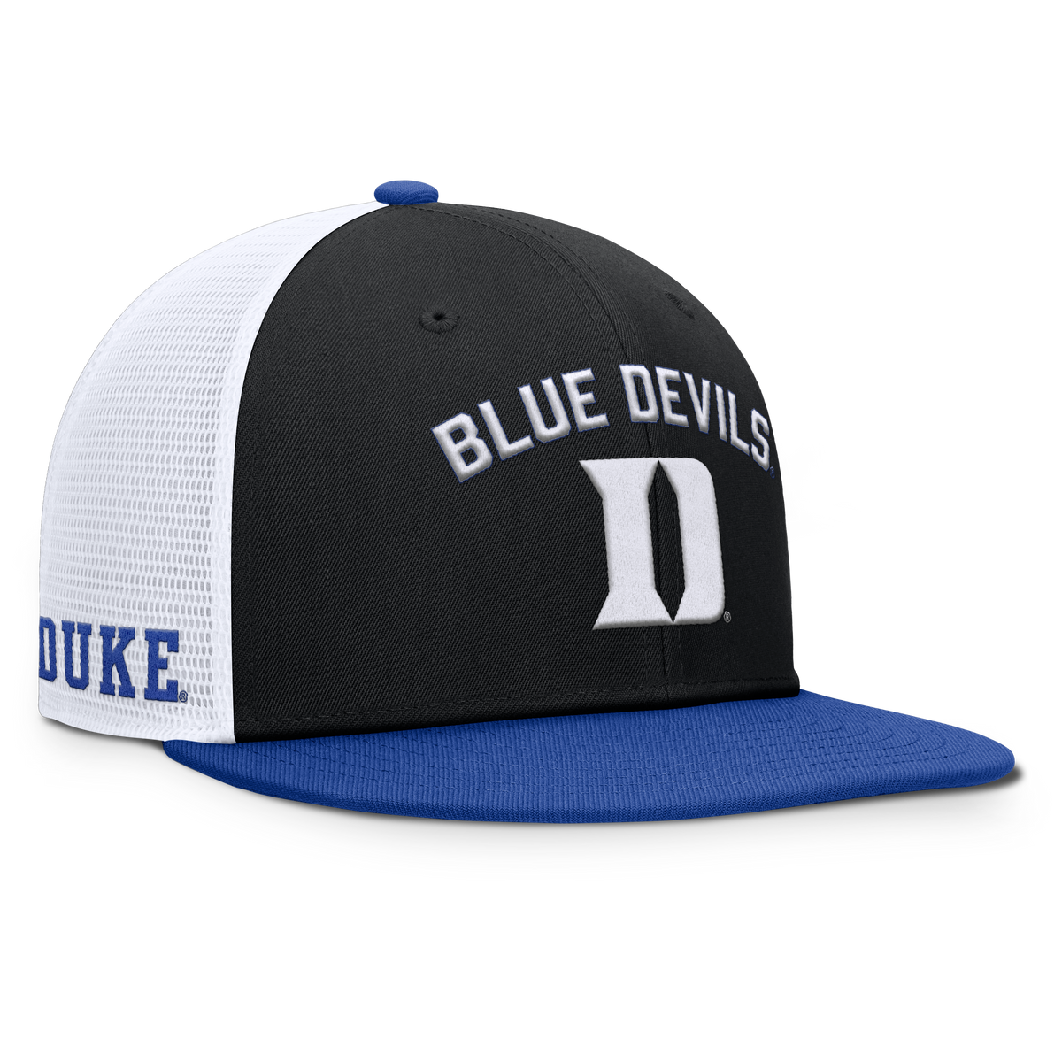 Duke Blue Devils Nike Pro Primetime Mesh Back Snapback Hat product image 3, provided for visual reference and product detail