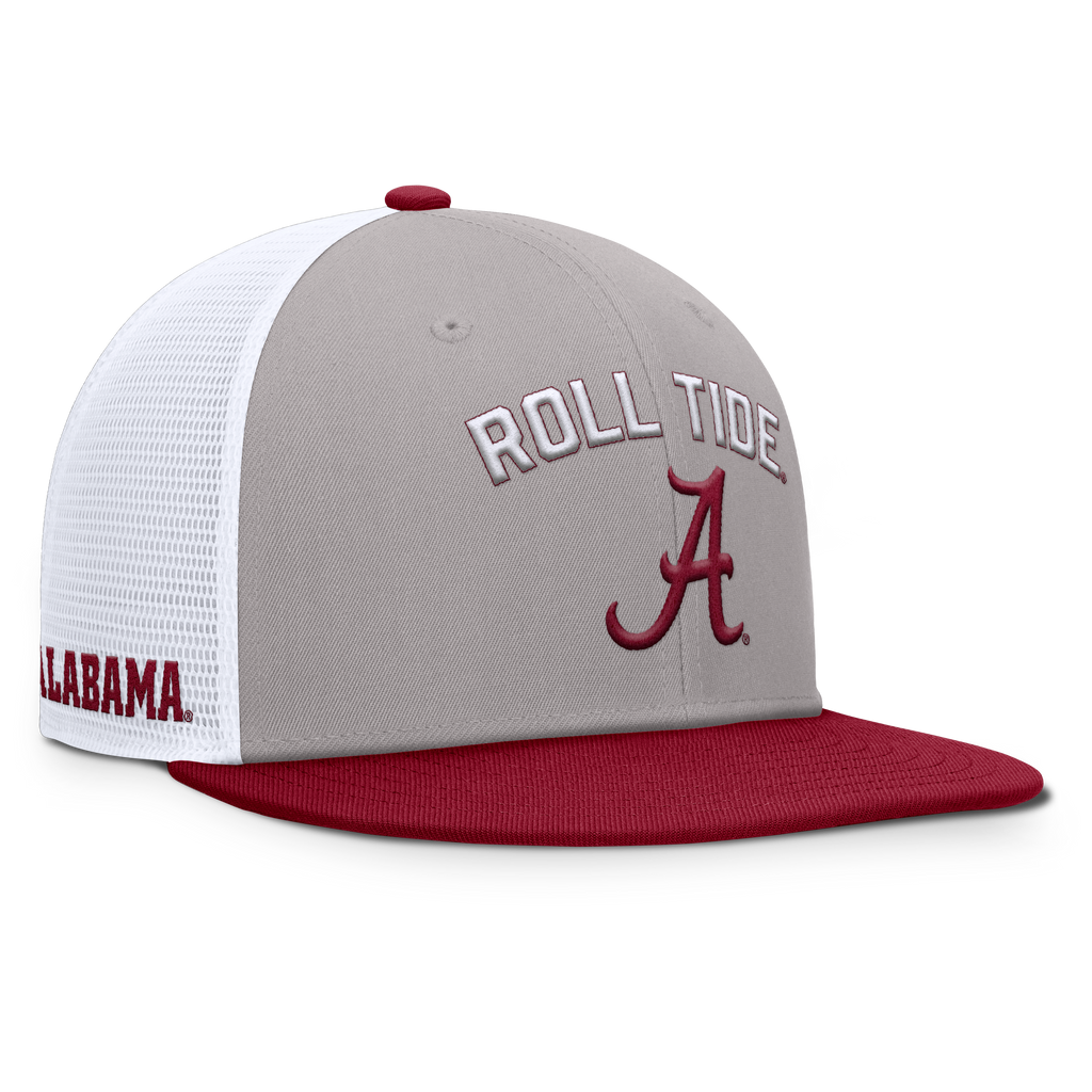 Alabama Crimson Tide Nike Pro Primetime Mesh Back Snapback Hat product image 3, provided for visual reference and product