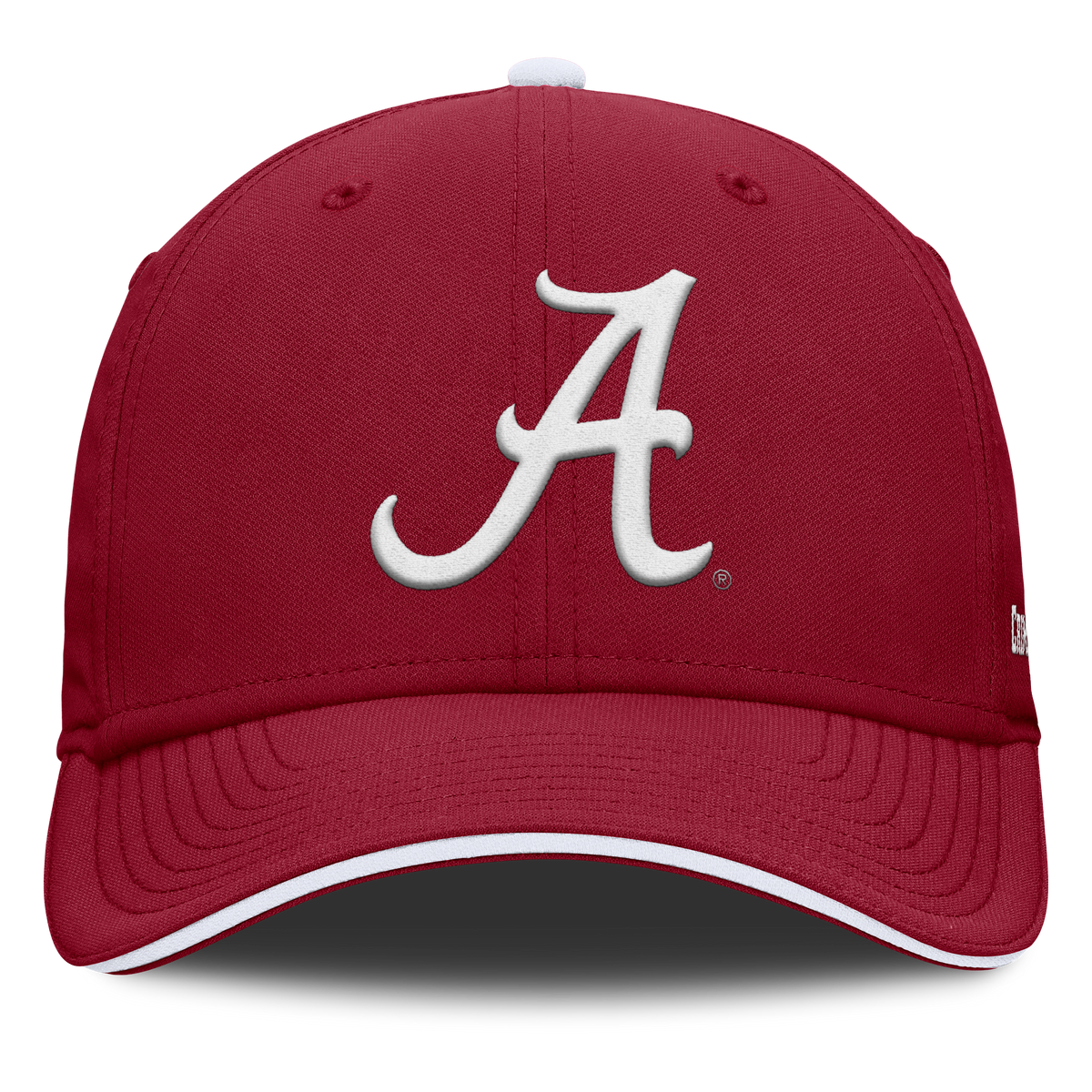 Alabama Crimson Tide Nike Crimson Rise Primetime Flex Hat product image 2, provided for visual reference and product detail