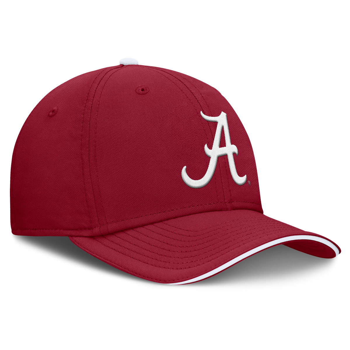 Alabama Crimson Tide Nike Crimson Rise Primetime Flex Hat product image 3, provided for visual reference and product detail