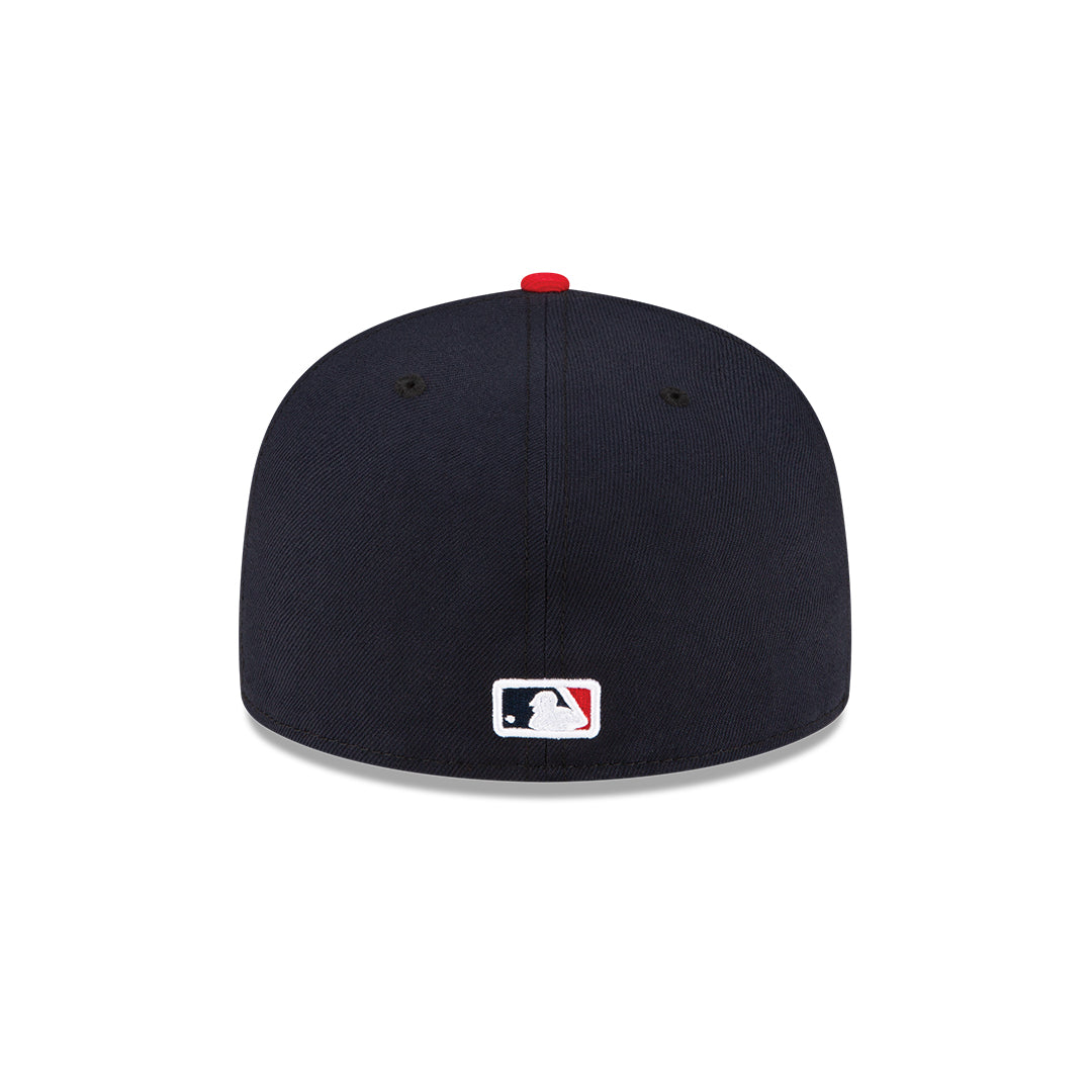 Anaheim Angels New Era Navy/Red Alternate On-Field 59FIFTY Fitted Hat for Men product image 6, provided for visual reference