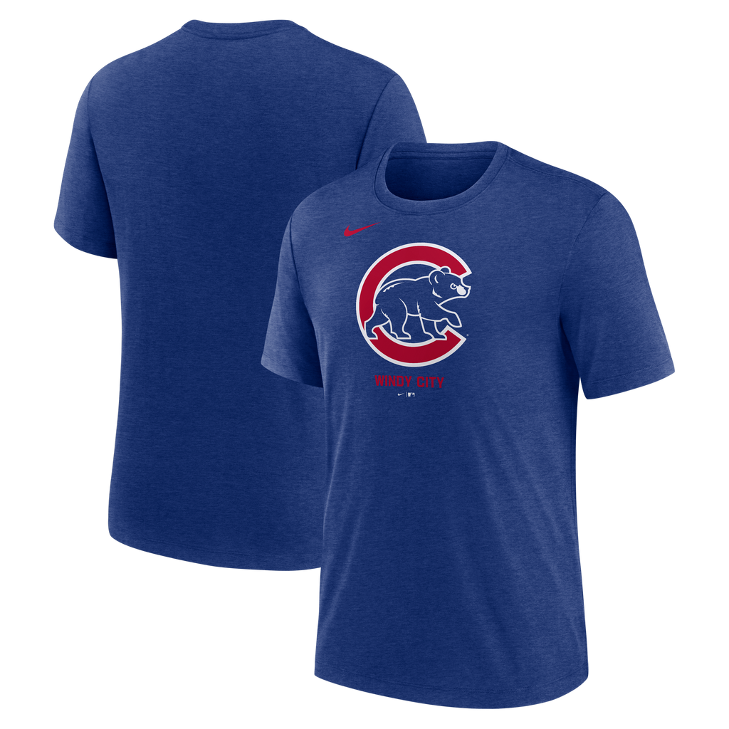 Chicago Cubs Nike Royal Quality Start T-Shirt for Men product image 1, provided for visual reference and product detail