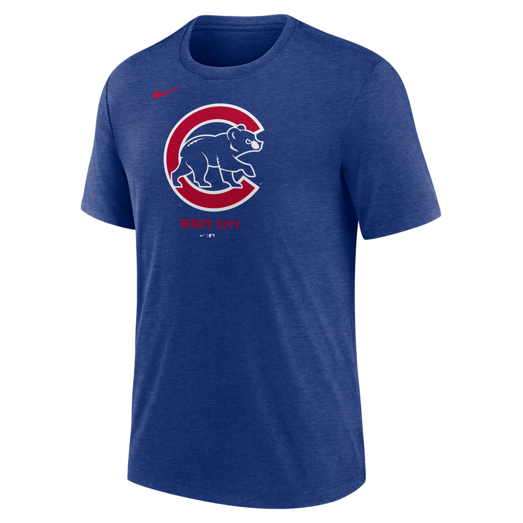 Chicago Cubs Nike Royal Quality Start T-Shirt for Men product image 2, provided for visual reference and product detail