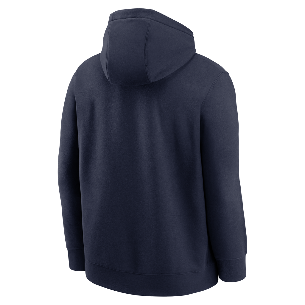Penn State Nittany Lions Nike Navy Primary Logo Fleece Hoodie for Men product image 3, provided for visual reference and