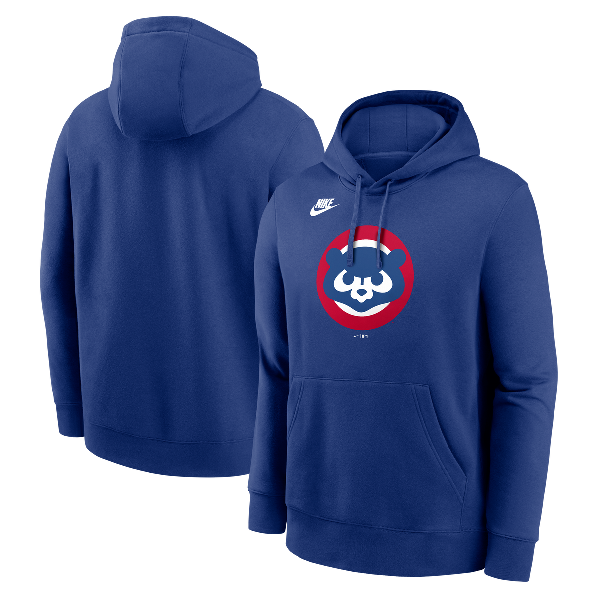 Chicago Cubs Nike Royal Blue Cooperstown Collection Hoodie for Men product image 1, provided for visual reference and