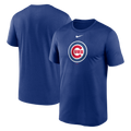 Chicago Cubs Nike Royal Large Logo Dri-Fit T-Shirt for Men product image 1, provided for visual reference and product detail
