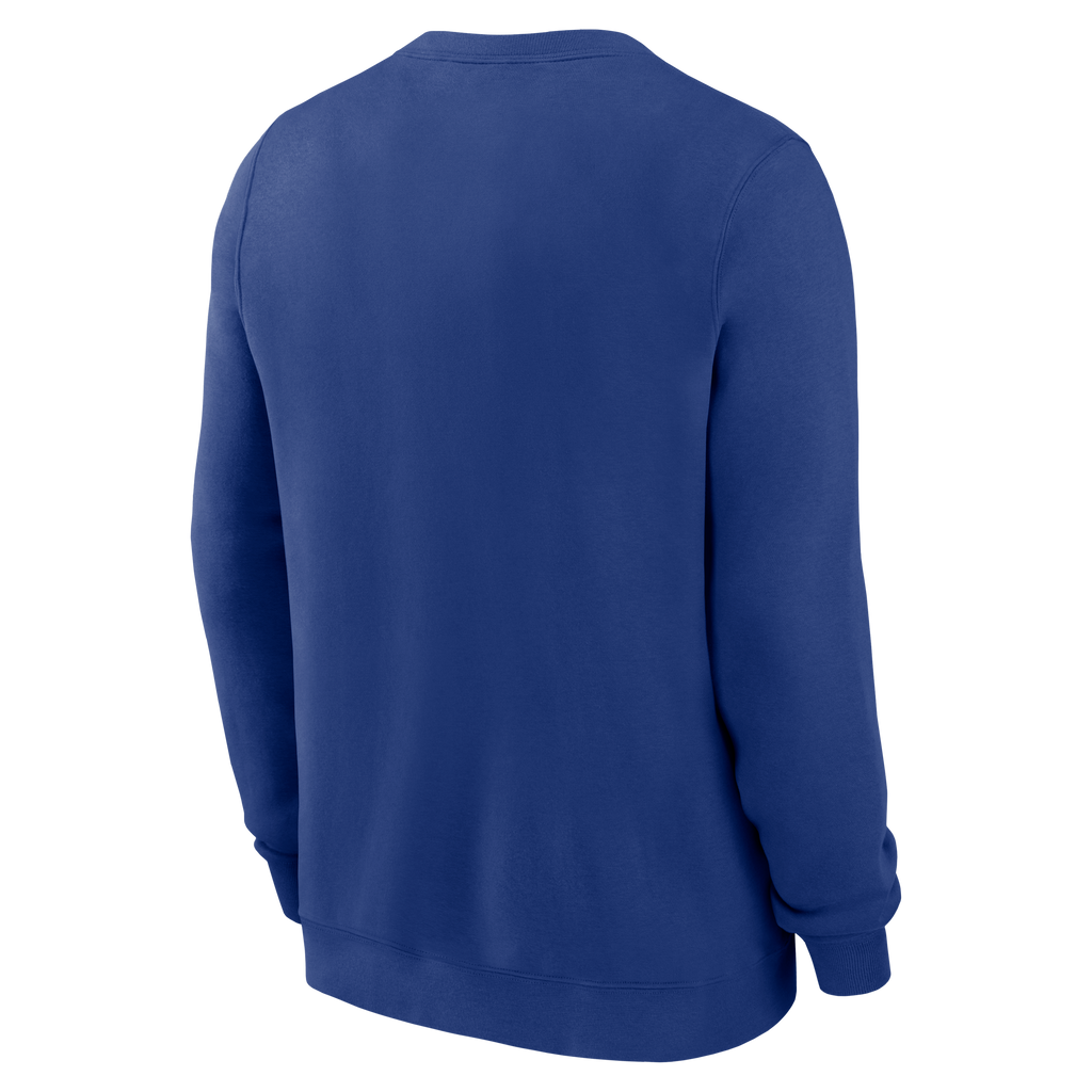 Chicago Cubs Nike Royal Blue Crewneck Sweatshirt for Men product image 3, provided for visual reference and product detail