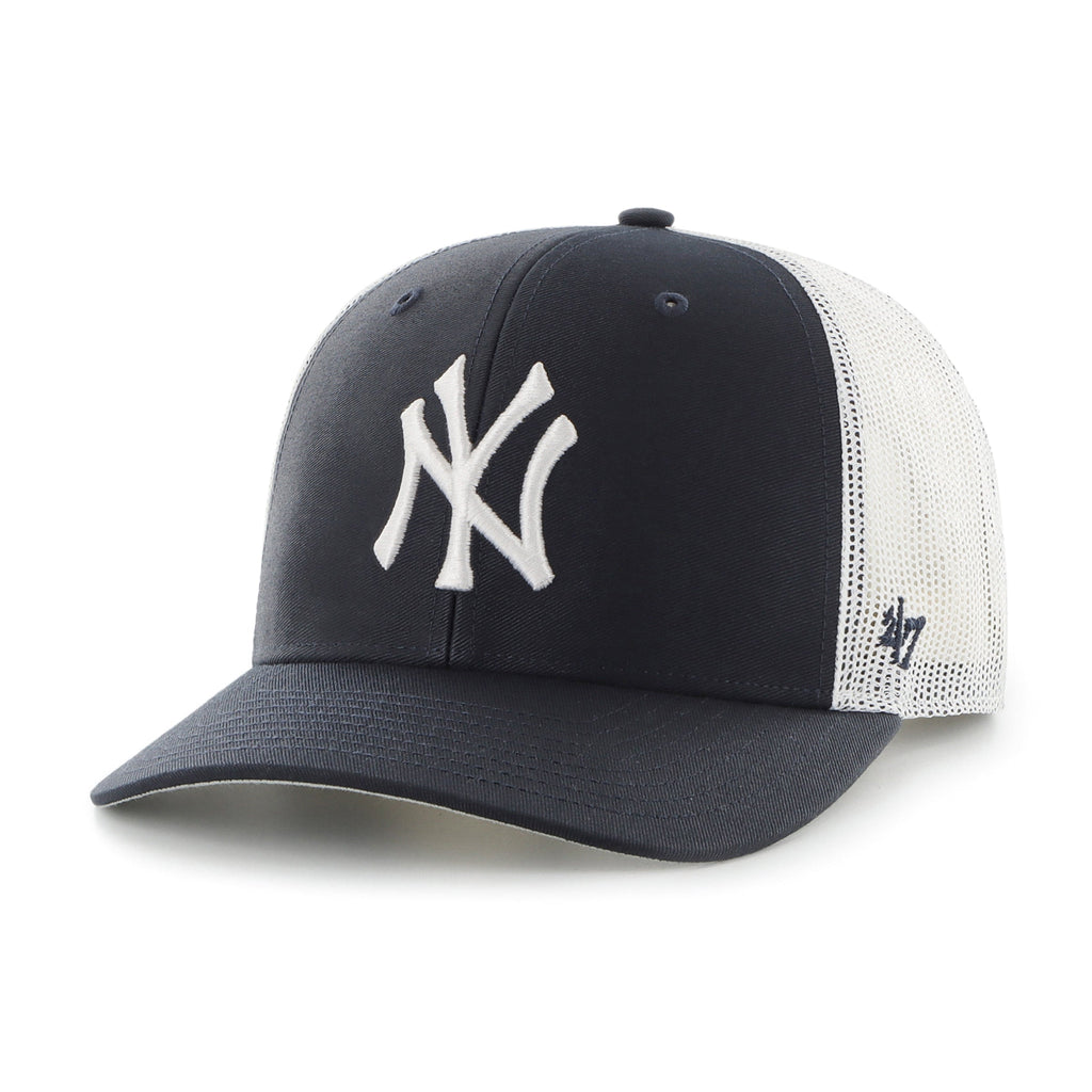 New York Yankees 47 Brand Primary Logo Trucker Snapback Hat product image 1