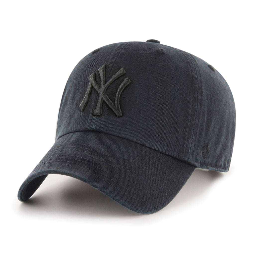 New York Yankees 47 Brand All Black Clean Up Adjustable Dad product image 1