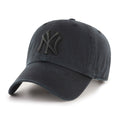 New York Yankees 47 Brand All Black Clean Up Adjustable Dad product image 1