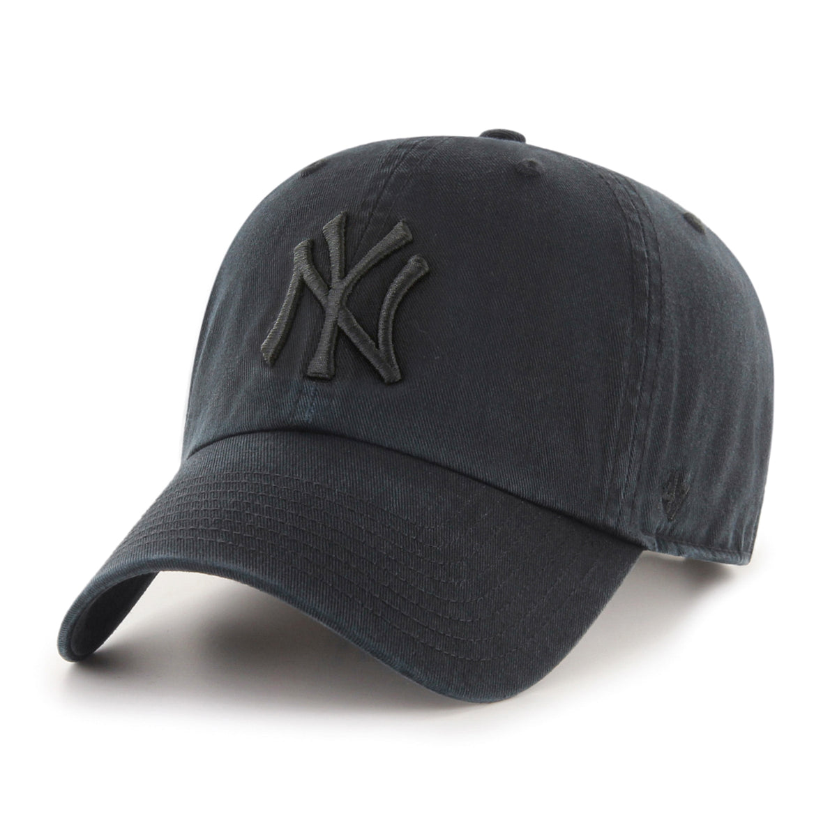 New York Yankees 47 Brand All Black Clean Up Adjustable Dad product image 1