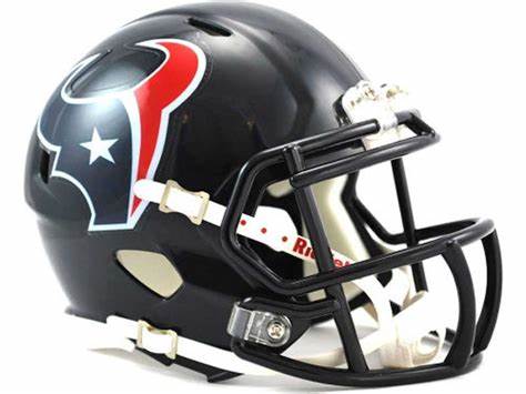 Houston Texans 24 Speed Mini Helmet product image 1, provided for visual reference and product detail review