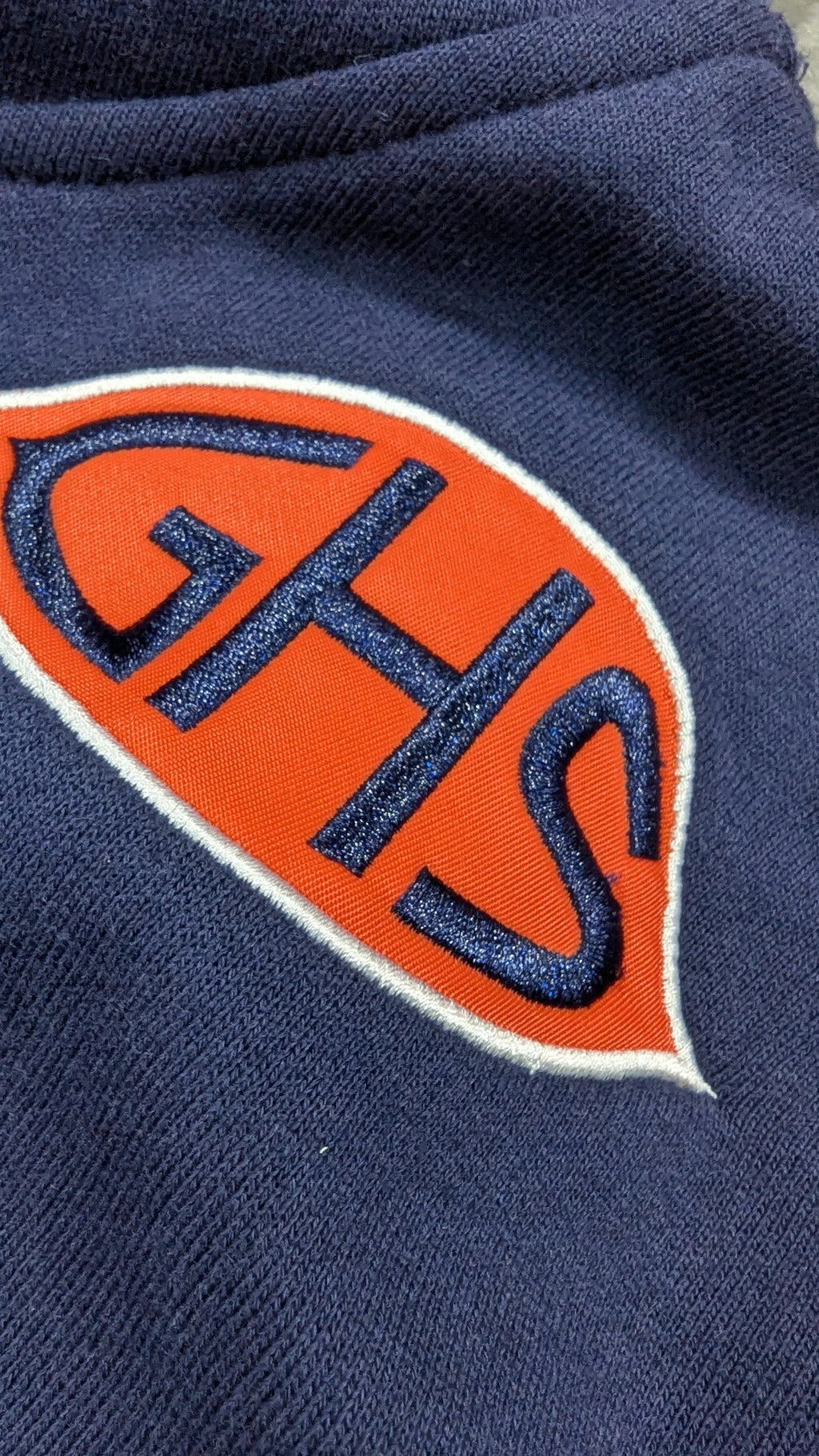 Walter Payton Chicago Bears Mitchell & Ness Navy Pullover Hoodie for Men product image 4, provided for visual reference and