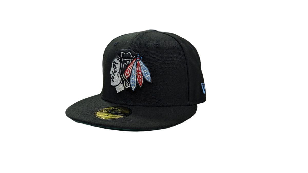 Chicago Blackhawks New Era Best In The World Black 59FIFTY Fitted Hat product image 3, provided for visual reference and
