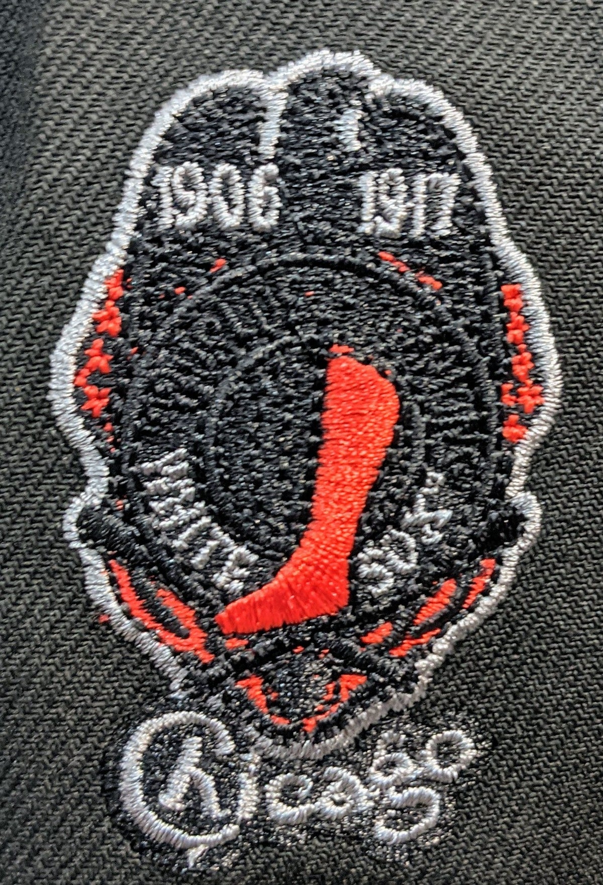 Chicago White Sox October Night Black/Red New Era 59FIFTY Fitted Hat product image 8, provided for visual reference and