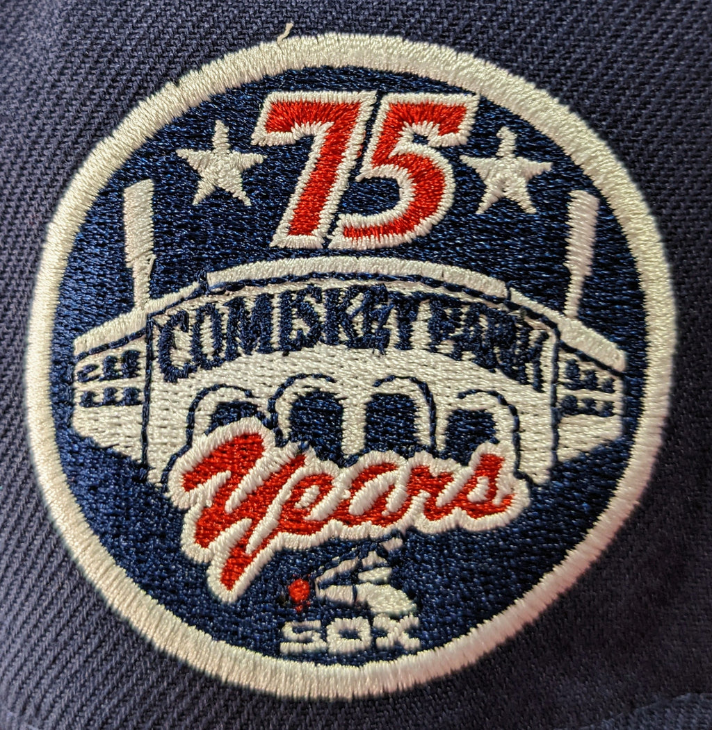 Chicago White Sox 1983 Road 75 Years Navy/Red New Era 59FIFTY Fitted Hat product image 7, provided for visual reference and
