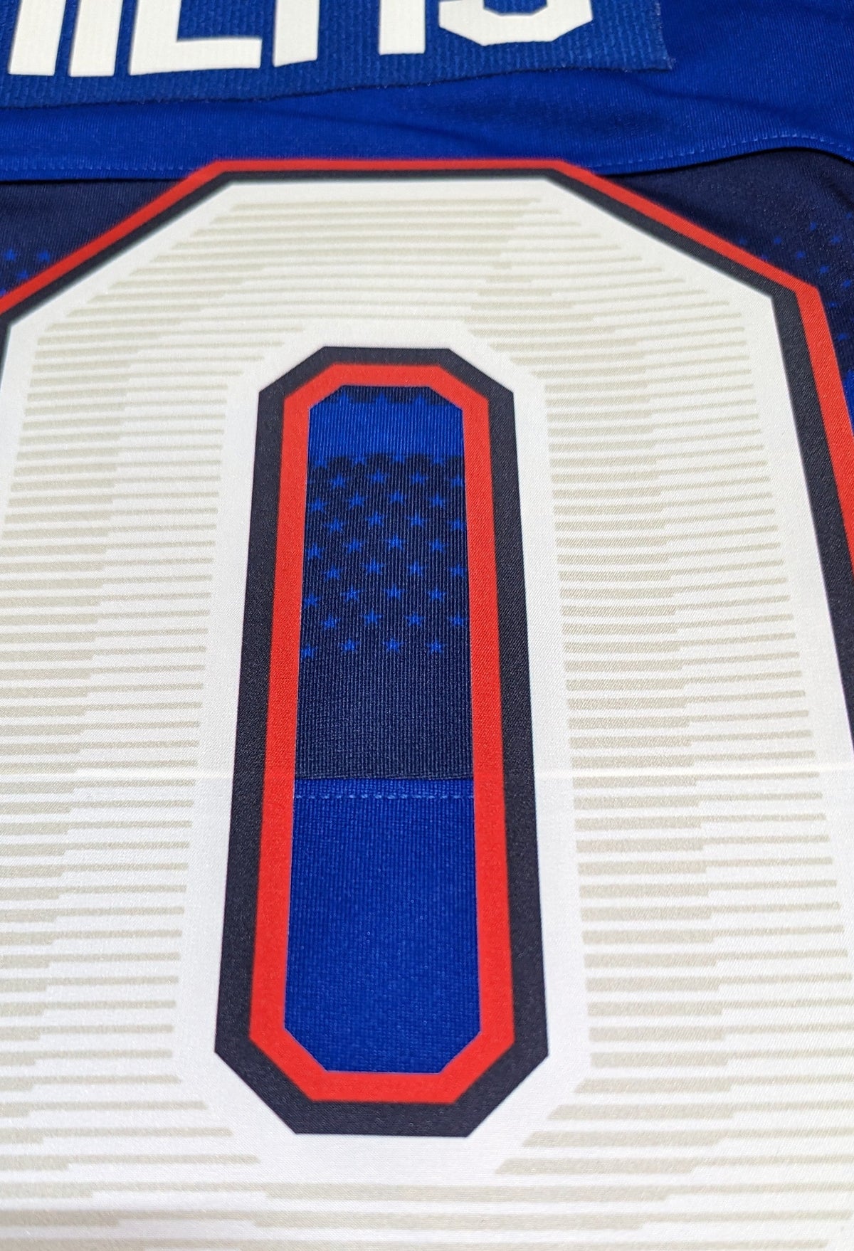 Mens USA Hockey Matty Beniers Nike Olympic Royal Replica Jersey product image 4, provided for visual reference and product