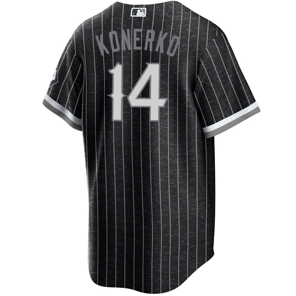 Paul Konerko Chicago White Sox Nike Black City Connect Replica Jersey for Men product image 3, provided for visual reference