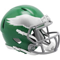 Philadelphia Eagles Kelly Green Alternate Speed Mini Helmet product image 1, provided for visual reference and product