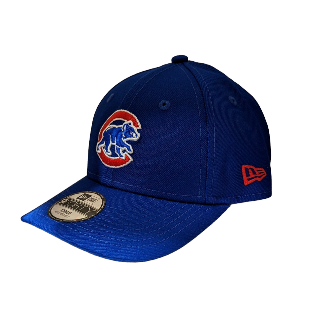 Kids Chicago Cubs Child The League Alternate Logo 9FORTY Adjustable Royal Cap By New Era product image 1, provided for