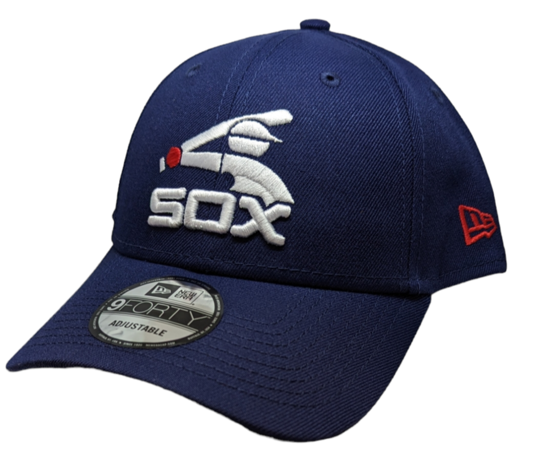 Chicago White Sox Cooperstown New Era The League Navy 9FORTY Adjustable Hat product image 1, provided for visual reference
