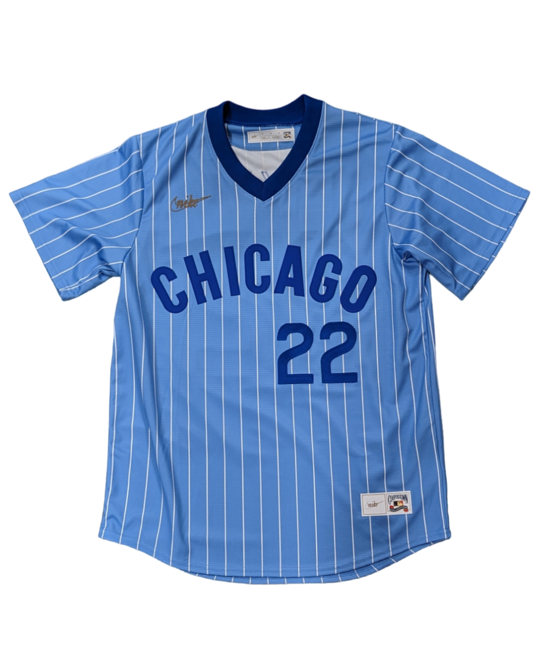 Bill Buckner Chicago Cubs Cooperstown Powder Blue 1978 NIKE Replica Jersey for Men product image 2, provided for visual