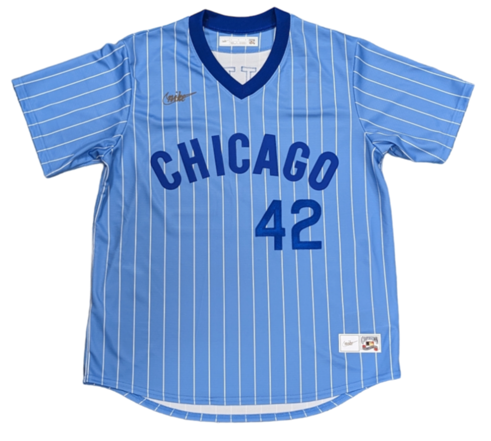 Bruce Sutter Chicago Cubs Cooperstown Powder Blue 1981 NIKE Replica Jersey for Men product image 2, provided for visual