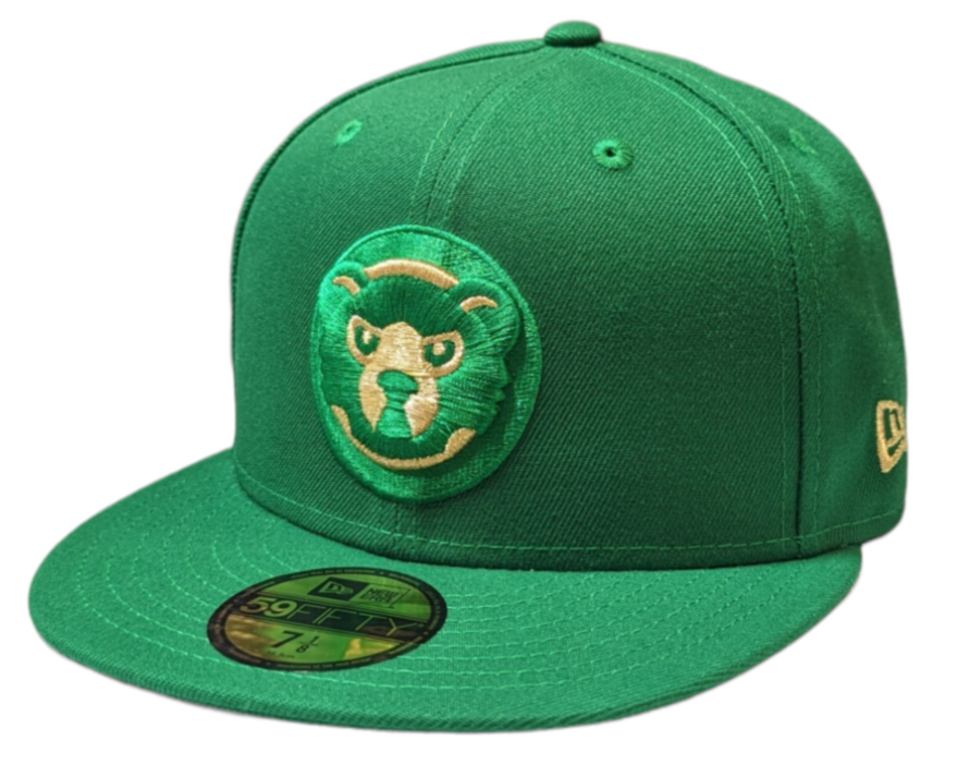 Chicago Cubs New Era Kelly Green Halfway To St. Patrick's Day 59FIFTY Fitted Hat product image 1, provided for visual