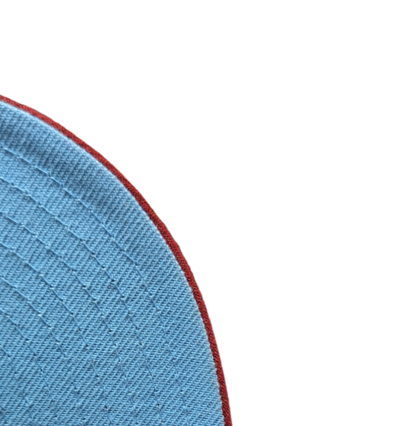 Philadelphia Phillies MLB 1996 ASG 2 Tone Sky Blue/Cardinal New Era 59FIFTY Fitted Hat product image 6, provided for visual