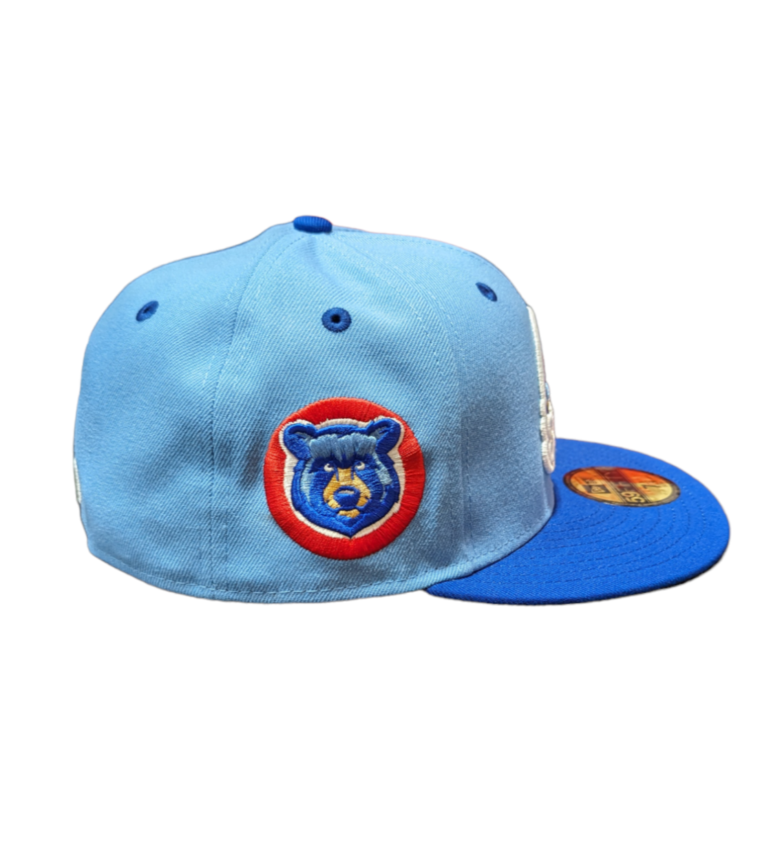 Tennessee Smokies MILB 2 Tone Sky Blue/Royal New Era 59FIFTY Fitted Hat product image 4, provided for visual reference and