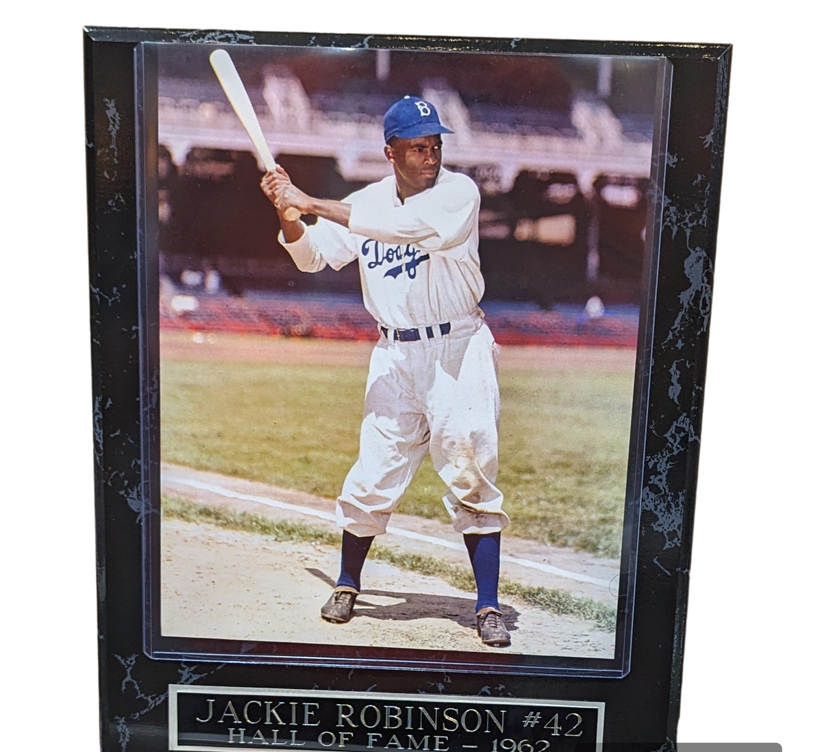 Jackie Robinson Los Angeles Dodgers Wall Plaque product image 1, provided for visual reference and product detail review