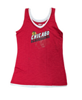 Chicago Blackhawks Concepts Sport Red 2 Layer Tank Top for Women product image 1, provided for visual reference and product
