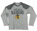 Mens Chicago Blackhawks Holder Long Sleeve T-Shirt By G-III product image 1, provided for visual reference and product