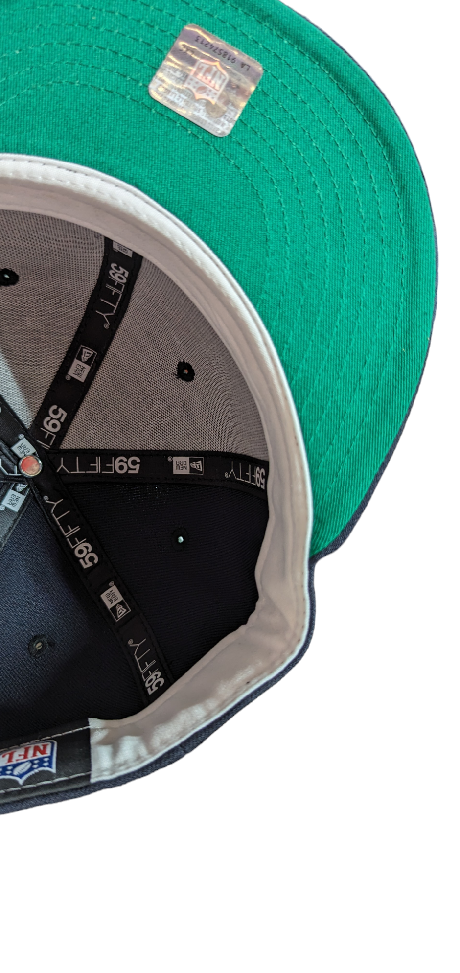 Chicago Bears Griswold Deep Navy New Era 59FIFTY Fitted Hat product image 5, provided for visual reference and product