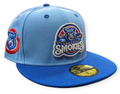 Tennessee Smokies MILB 2 Tone Sky Blue/Royal New Era 59FIFTY Fitted Hat product image 1, provided for visual reference and