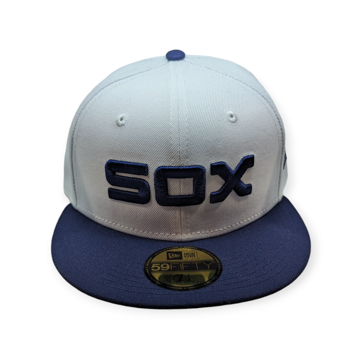 Chicago White Sox 1979 New Era Cooperstown Classics White/Navy 59FIFTY Fitted Hat product image 2, provided for visual