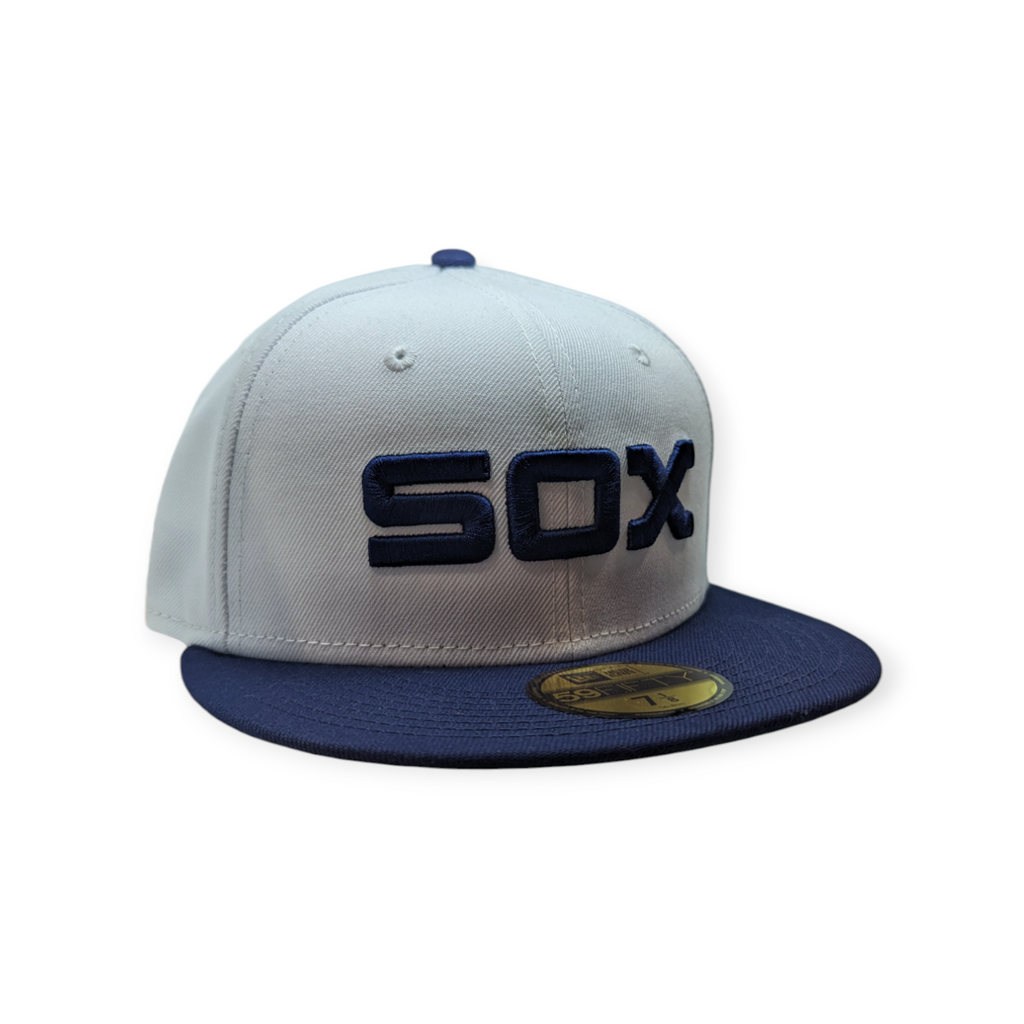 Chicago White Sox 1979 New Era Cooperstown Classics White/Navy 59FIFTY Fitted Hat product image 3, provided for visual