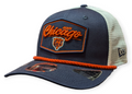 Chicago Bears New Era Navy/White Trucker Patch Primary 9SEVENTY Trucker Hat product image 1, provided for visual reference
